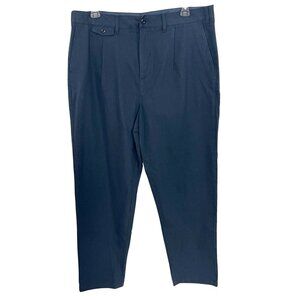 NEW Rails Marcellus Navy Pin Striped Pants Pleat Front - Men's Size 38